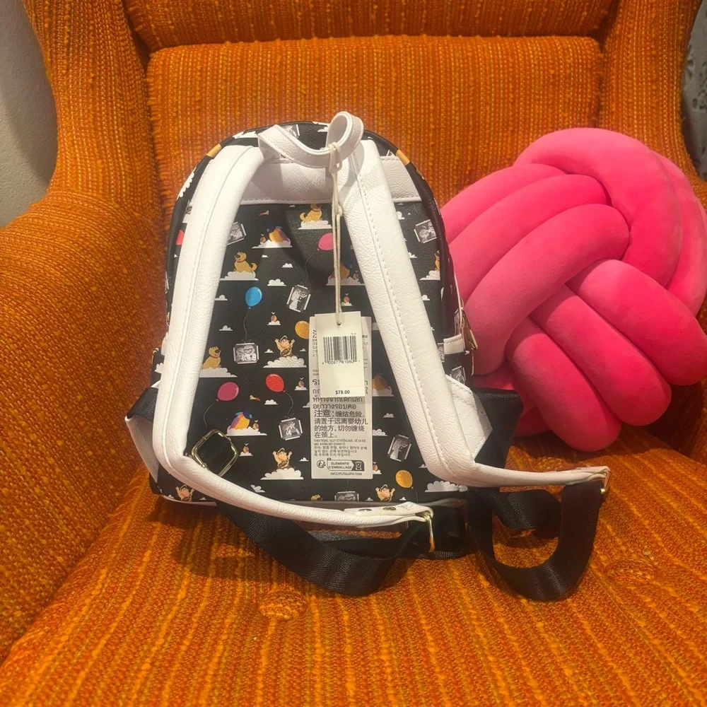 Loungefly x Disney | Mini Backpack with “Up” Colorful Balloon Print
